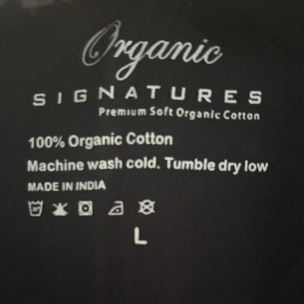 OrganicSignature Black Knit Boxer Shorts with Branded Waistband NWOT - Picture 5 of 5